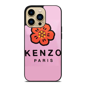KENZO PARIS PINK FLOWER iPhone 14 Pro Max Case Cover