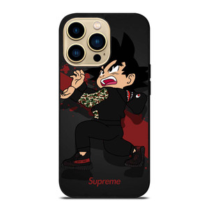 KIDS GOKU BAPE SUPREME iPhone 14 Pro Max Case Cover
