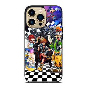KINGDOM HEARTS CARTOON iPhone 14 Pro Max Case Cover