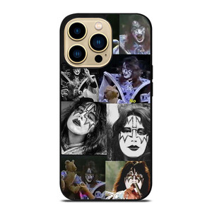 KISS BAND ACE FREHLEY COLLAGE iPhone 14 Pro Max Case Cover KISS BAND ACE FREHLEY COLLAGE iPhone 14 Pro Max Case Cover