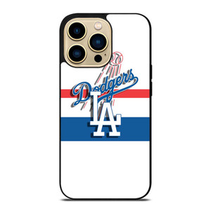 LA DODGERS WHITE STIPS iPhone 14 Pro Max Case Cover