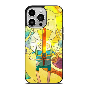 ADVENTURE TIME MY NEIGHBOUR TOTORO GLASS iPhone 14 Pro Case Cover