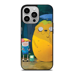 ADVENTURE TIME MY NEIGHBOUR TOTORO iPhone 14 Pro Case Cover ADVENTURE TIME MY NEIGHBOUR TOTORO iPhone 14 Pro Case Cover