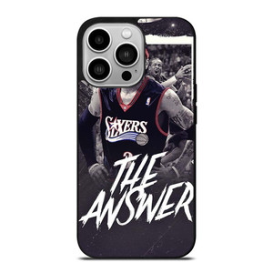 ALLEN IVERSON SIXERS BASKETBALL iPhone 14 Pro Case Cover