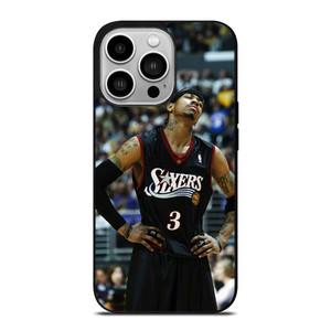 ALLEN IVERSON SIXERS NBA iPhone 14 Pro Case Cover ALLEN IVERSON SIXERS NBA iPhone 14 Pro Case Cover