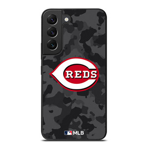 CINCINNATI REDS BASEBALL BLACK CAMO Samsung Galaxy S22 Plus Case Cover CINCINNATI REDS BASEBALL BLACK CAMO Samsung Galaxy S22 Plus Case Cover