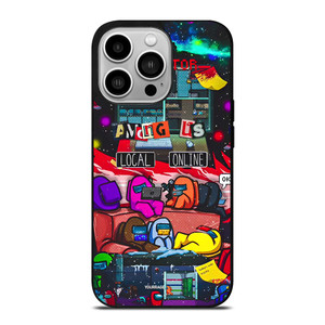 AMONG US LOCAL ONLINE iPhone 14 Pro Case Cover AMONG US LOCAL ONLINE iPhone 14 Pro Case Cover