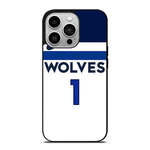 ANTHONY EDWARDS MINNESOTA TIMBERWOLVES NBA iPhone 14 Pro Case Cover