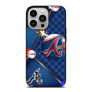 ATLANTA BRAVES LOVE BASEBALL iPhone 14 Pro Case Cover