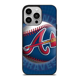 ATLANTA BRAVES MLB BALL iPhone 14 Pro Case Cover