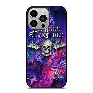 AVENGED SEVENFOLD ART LOGO iPhone 14 Pro Case Cover