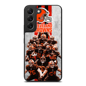 CLEVELAND BROWNS NFL FOOTBALL Samsung Galaxy S22 Plus Case Cover CLEVELAND BROWNS NFL FOOTBALL Samsung Galaxy S22 Plus Case Cover