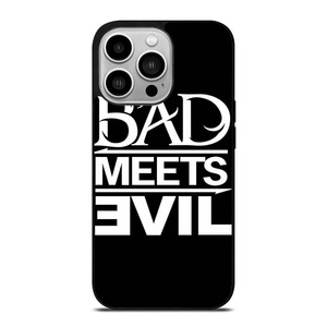 BAD MEETS EVIL RAPPER DUO LOGO iPhone 14 Pro Case Cover BAD MEETS EVIL RAPPER DUO LOGO iPhone 14 Pro Case Cover
