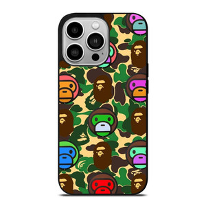 BAPE BABY MILO CAMO iPhone 14 Pro Case Cover BAPE BABY MILO CAMO iPhone 14 Pro Case Cover