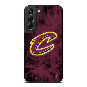 CLEVELAND CAVALIERS BASKETBALL NBA FIRE Samsung Galaxy S22 Plus Case Cover