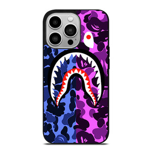 BAPE CAMO LOGO BLUE PURPLE iPhone 14 Pro Case Cover BAPE CAMO LOGO BLUE PURPLE iPhone 14 Pro Case Cover
