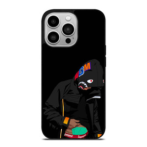 BAPE SHARK X SUPREME MEN BLACK iPhone 14 Pro Case Cover BAPE SHARK X SUPREME MEN BLACK iPhone 14 Pro Case Cover