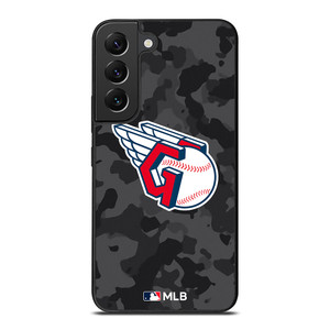 CLEVELAND GUARDIANS BASEBALL BLACK CAMO Samsung Galaxy S22 Plus Case Cover