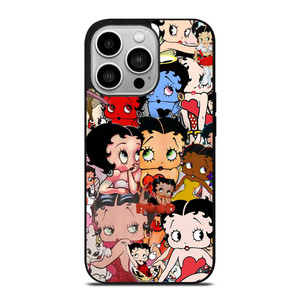 BETTY BOOP COLLAGE FACE iPhone 14 Pro Case Cover BETTY BOOP COLLAGE FACE iPhone 14 Pro Case Cover