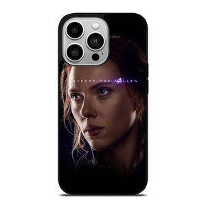 BLACK WIDOW FACE AVENGERS THE FALLEN iPhone 14 Pro Case Cover