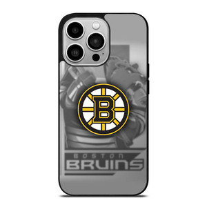 BOSTON BRUINS BEAR MASCOT NHL iPhone 14 Pro Case Cover