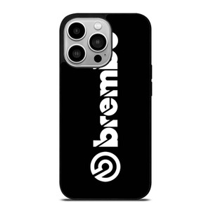 BREMBO DISC BRAKE BLACK LOGO iPhone 14 Pro Case Cover