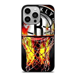 BROOKLYN NETS BASKETBALL RING iPhone 14 Pro Case Cover BROOKLYN NETS BASKETBALL RING iPhone 14 Pro Case Cover