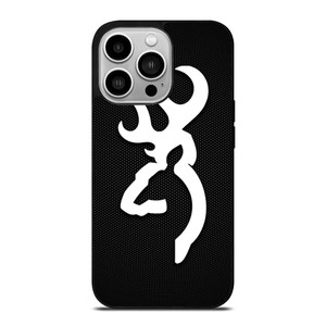 BROWNING ARMS METAL LOGO iPhone 14 Pro Case Cover