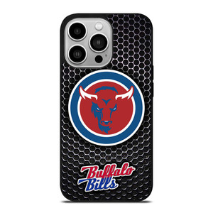 BUFFALO BILLS METAL LOGO iPhone 14 Pro Case Cover