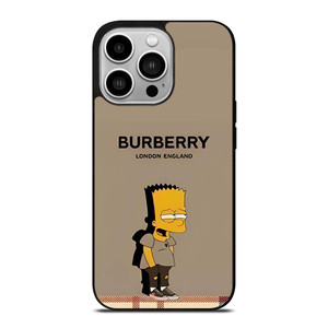 BURBERRY LONDON THE SIMPSONS iPhone 14 Pro Case Cover BURBERRY LONDON THE SIMPSONS iPhone 14 Pro Case Cover