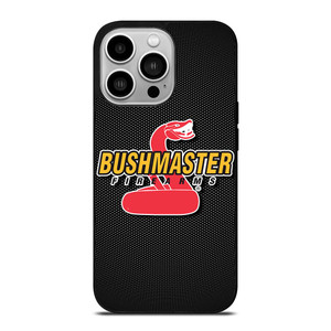 BUSHMASTER FIREARMS METAL LOGO iPhone 14 Pro Case Cover
