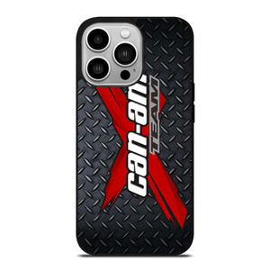 CAN AM X TEAM METAL LOGO iPhone 14 Pro Case Cover CAN AM X TEAM METAL LOGO iPhone 14 Pro Case Cover