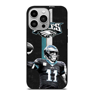 CARSON 11 WENTZ PHILADELPHIA EAGLES iPhone 14 Pro Case Cover