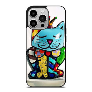 CAT ROMERO BRITTO iPhone 14 Pro Case Cover