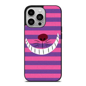 CHESHIRE CAT STRIPE iPhone 14 Pro Case Cover
