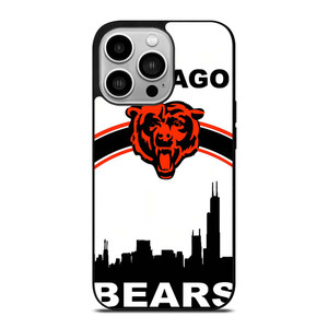 CHICAGO BEARS BAG STRIP iPhone 14 Pro Case Cover CHICAGO BEARS BAG STRIP iPhone 14 Pro Case Cover