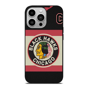 CHICAGO BLACKHAWKS JERSEY iPhone 14 Pro Case Cover