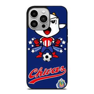 CHIVAS DE GUADALAJARA FOOTBALL MASCOT iPhone 14 Pro Case Cover CHIVAS DE GUADALAJARA FOOTBALL MASCOT iPhone 14 Pro Case Cover