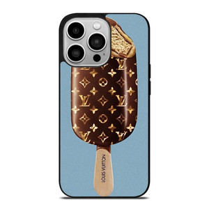 CHOCOLATE ICE CREAM LOUIS VUITTON iPhone 14 Pro Case Cover CHOCOLATE ICE CREAM LOUIS VUITTON iPhone 14 Pro Case Cover