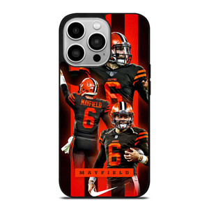 CLEVELAND BROWNS BAKER MAYFIELD 6 iPhone 14 Pro Case Cover CLEVELAND BROWNS BAKER MAYFIELD 6 iPhone 14 Pro Case Cover