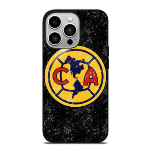 CLUB AMERICA AGUILAS FOOTBALL BLACK iPhone 14 Pro Case Cover