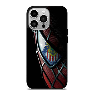 Club Deportivo Guadalajara SPYDERMAN iPhone 14 Pro Case Cover Club Deportivo Guadalajara SPYDERMAN iPhone 14 Pro Case Cover