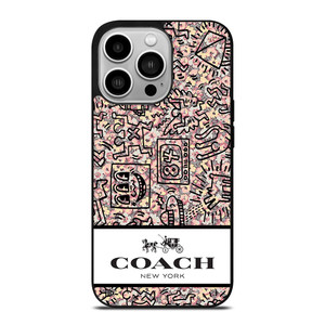 COACH NEW YORK ABSTRACK iPhone 14 Pro Case Cover COACH NEW YORK ABSTRACK iPhone 14 Pro Case Cover