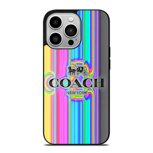COACH NEW YORK ART iPhone 14 Pro Case Cover