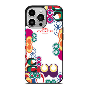COACH NEW YORK COLOR iPhone 14 Pro Case Cover COACH NEW YORK COLOR iPhone 14 Pro Case Cover