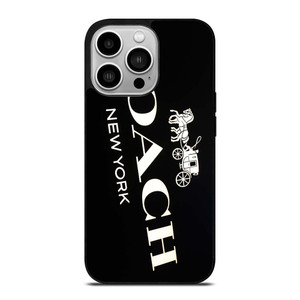 COACH NEW YORK LOGO 3 iPhone 14 Pro Case Cover