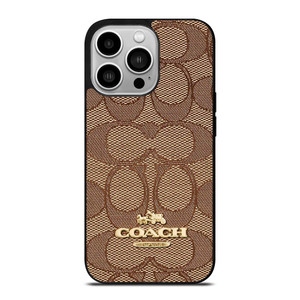 COACH NEW YORK PATTERN iPhone 14 Pro Case Cover