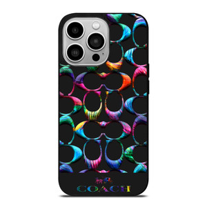 COACH NEW YORK RAINBOW 2 iPhone 14 Pro Case Cover COACH NEW YORK RAINBOW 2 iPhone 14 Pro Case Cover