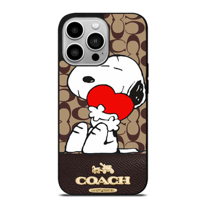 COACH NEW YORK SNOOPY iPhone 14 Pro Case Cover