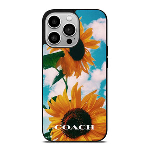 COACH SUNFLOWER iPhone 14 Pro Case Cover